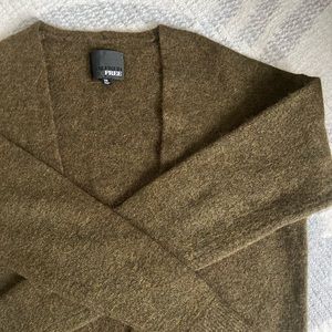 Aritzia Wilfred Free Aronson long Sweater cardigan
